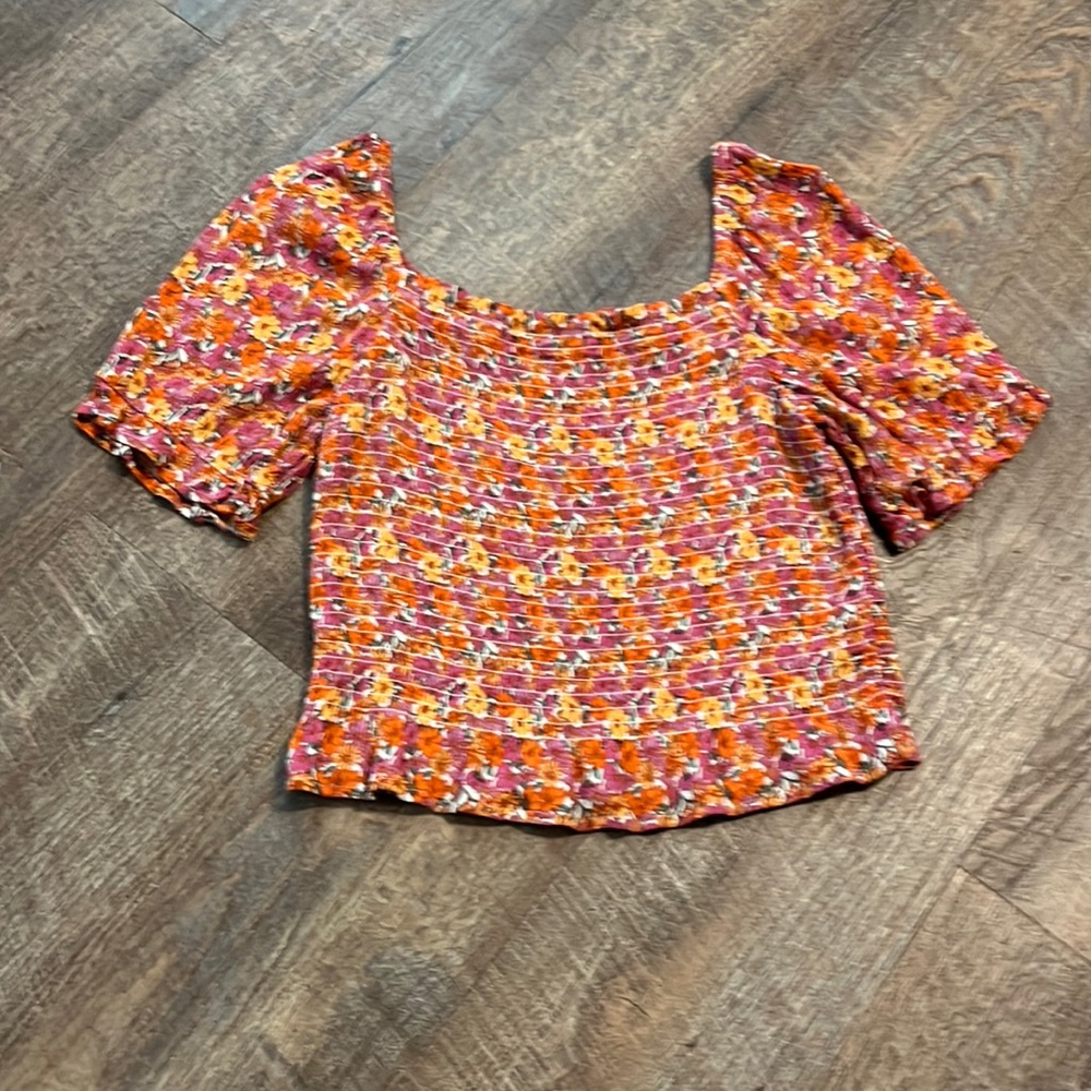 Floral Crop Top